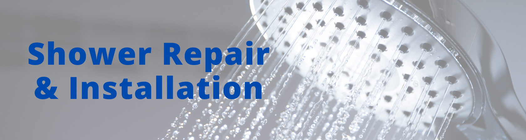 shower repairs and installations
